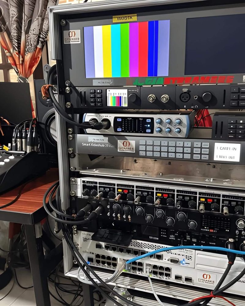 audio and video installation image